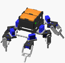 6脚歩行式ロボット ANIMABOT ANT 初回キットWifi版 AB-X12L6-01-SET